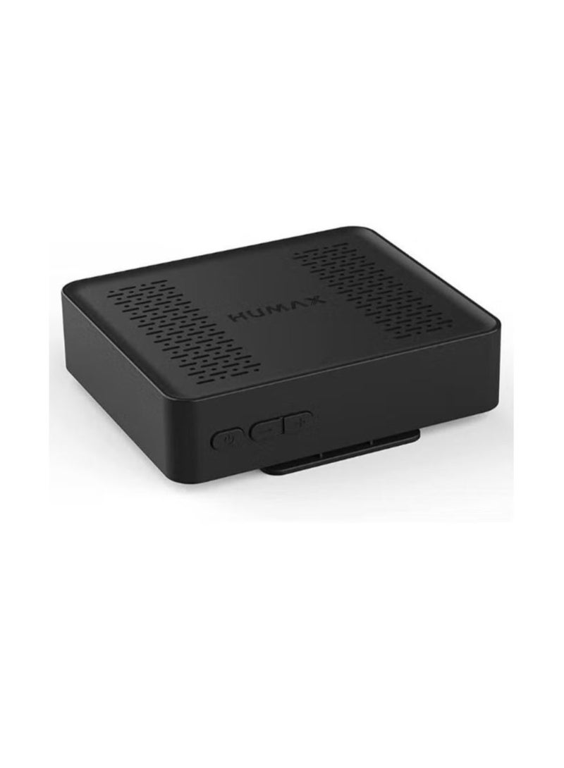 Humax جهاز استقبال الأقمار الصناعية F1 Mini Pro بدقة Full HD – USB PVR، موسع IR، دعم متعدد اللغات، صوت وصورة عالية الدقة، تصميم مدمج للترفيه المنزلي السلس - Image 1
